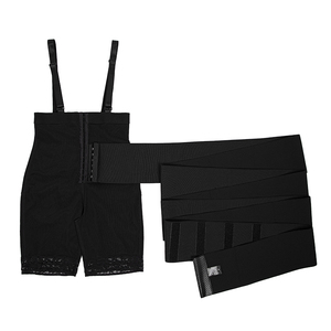 Promotion femmes haute Compression corps Shaper récupération post-partum taille ceinture bout à bout contrôle du ventre minceur respirant - Product Image 2