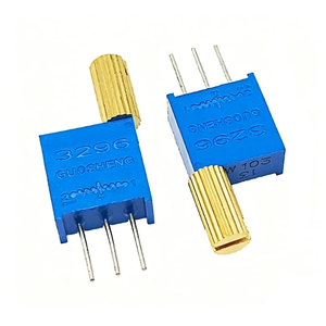 5PCS Potenciómetro 3296W Ajustable Multivuelta con Eje Largo 100R 200R W103 W104 W503 1K 2K 5K 10K 20K 50K 100K 200K 500K 1M - Product Image 1