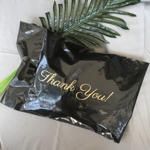 100pcs MOQ <b>Orange</b> Poly Mailers Eco-friendly Shipping Envelopes Self Adhesive Strong Handle Mailing Bags With Logo Custom - Product Image 4