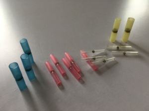 Conector de Cable Termocontraíble Aislante de Alta Resistencia a la Tensión, Serie HSCT-KL 600V de HONGDUN, Recubierto de Estaño - Product Image 2