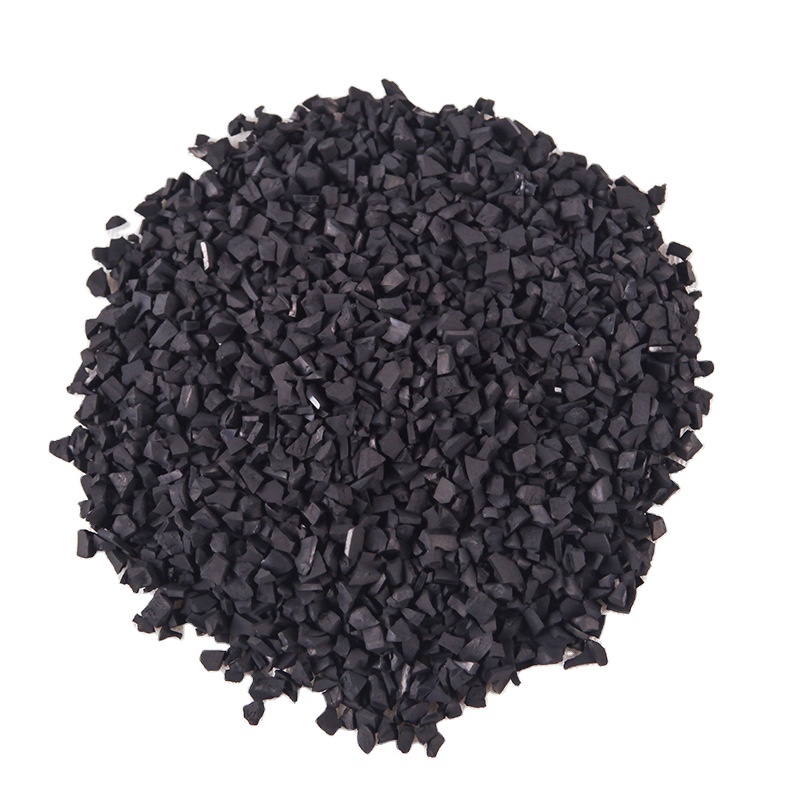 Black SBR Synthetic Rubber Granule Infilling