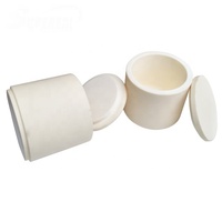 Creuset en corindon d'alumine haute température / Creuset en céramique pour la fusion, capacité 50 ml