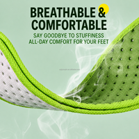 Plantillas de Algodón Finas y Transpirables para Verano, Absorbentes de Sudor, Resistentes al Olor, Suaves, Cómodas y Lavables, para Hombre y Mujer, Venta al Por Mayor de Fábrica