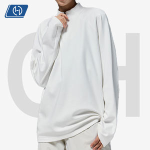 <span class=keywords><strong>Camiseta</strong></span> Térmica de Manga Larga <span class=keywords><strong>con</strong></span> Media Cremallera y Doble Forro Polar para <span class=keywords><strong>Hombre</strong></span>, <span class=keywords><strong>Camiseta</strong></span> Deportiva de Entrenamiento y Senderismo - Product Image 2