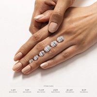 Diamantes Sueltos Sintéticos Sea Diamond con Certificación IGI, Cultivados en Laboratorio, Corte Ovalado, 0.5ct, D VVS, para Pendientes/Aros de Lujo