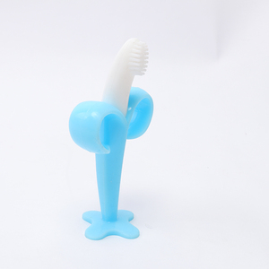 Cabeza redondeada diseño precioso plátano <span class=keywords><strong>forma</strong></span> <span class=keywords><strong>mordedor</strong></span> bebé <span class=keywords><strong>de</strong></span> silicona para la venta - Product Image 4