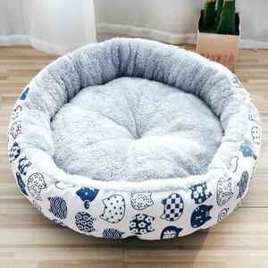 Venta al por mayor de fábrica Cojín cálido de felpa para mascotas Cama suave para perros y gatos - Product Image 5