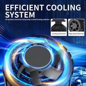 Nueva llegada <span class=keywords><strong>Mini</strong></span> Y6D lente de proyector haz Alto y Bajo H4 línea de corte perfecta Canbus IP68 para sistemas de iluminación automática faro Led - Product Image 6