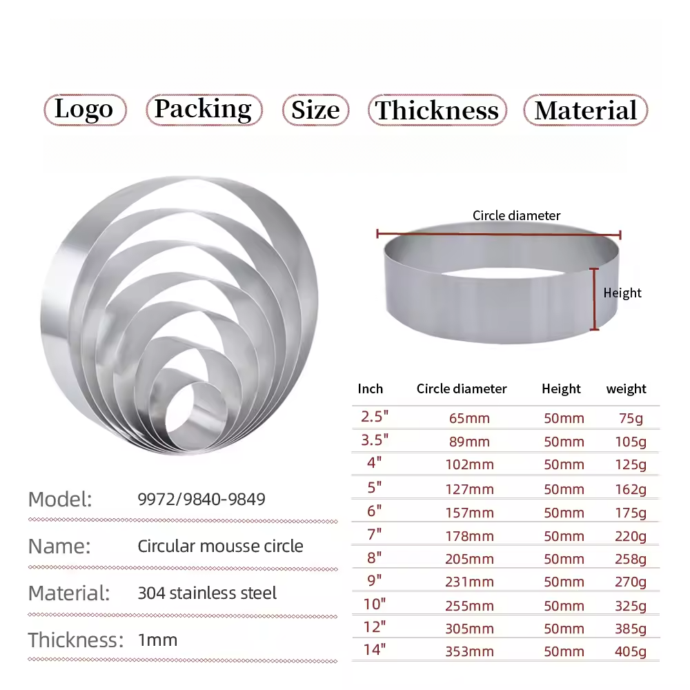 Cercle Argenté - H:50mm