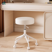 Qunpeng chaise élévatrice en spirale beauté maquillage tabouret maison Salon de beauté tabouret rond poulie grande chaise de travail
