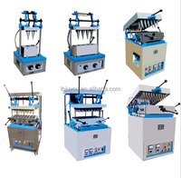 Nouvelles machines à cornets de glace en acier inoxydable, machines à cornets roulés, machines à cornets de sucre, machines à cornets de pizza, prix d'usine
