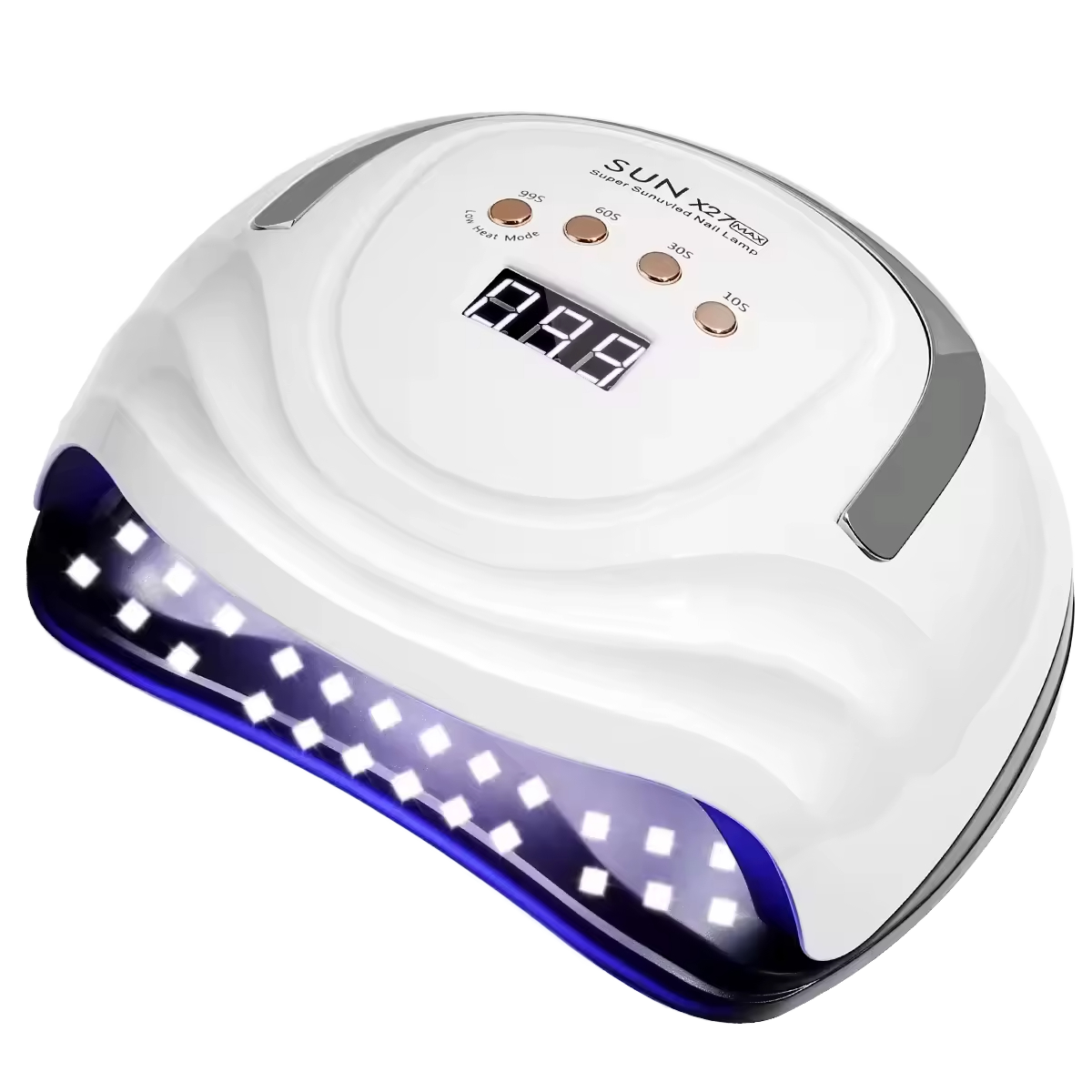 Professional SUN X27 Max 81LEDS 4 Timers Smart Sensor Cordless High Power UV LED Nail Lamp for Home Use Portable Nail Polish