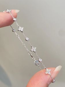 Xinfly - Pulsera de Oro Real de 18 Quilates AU750 con Diamantes Naturales para Mujer, Venta al por Mayor - Product Image 5