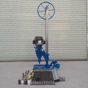 Mini impianto di perforazione portatile per pozzi d'acqua 20 m <span class=keywords><strong>30</strong></span> metri azionato a mano 50M 46mm a 110mm trivellazione con nucleo componente del motore - Product Image 2
