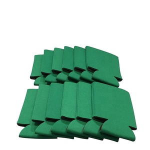 Neoprene Insulated Waterproof Plain Color Collapsible <b>Stubby</b> <b>Holder</b> for Beer Soda in Outdoor Patriotic BBQ Parties - Product Image 1