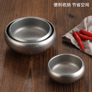 304 Stainless Steel Bowl Set Dishwasher Safe For Daily Meals Party Snacks - Product Image 3