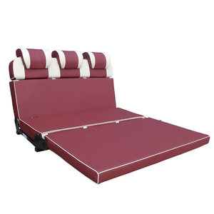 Asiento Cama Plegable de Lujo AutoLiuma Personalizado <span class=keywords><strong>para</strong></span> Autocaravanas, Cómodo Asiento de 3 Plazas con Respaldo Ajustable <span class=keywords><strong>para</strong></span> Camper Vans - Product Image 2
