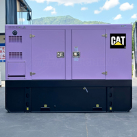 Groupe électrogène diesel silencieux à refroidissement par eau 4 cylindres 15kw 20kw 25kw 30kw 40kw 50kw, robuste, OEM ODM, station d'alimentation industrielle, générateur