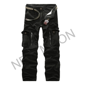 Customized Men's <b>Overalls</b> New Style Casual Pants Thick Warm Black Tactical Pants Multi-pocket Men's Pants - Product Image 4