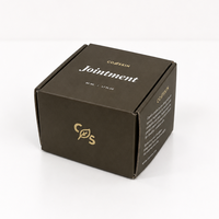Boîte d'expédition personnalisée en carton ondulé pour petites entreprises avec insert en papier pour l'envoi postal