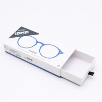 Boîte d'emballage personnalisée pour lunettes, nouvelle collection, coffret cadeau coulissant