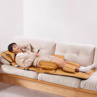 COSMO Hochwertige Elektrische Smarte PU-Leder Ganzkörper-Massagematte Thai Luftdruck-Vibrationsmatte Faltbar Nach Kundenspezifikation