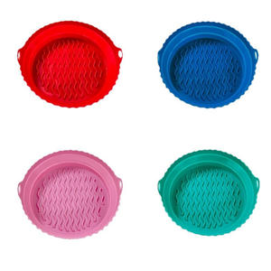 ชุดอุปกรณ์เสริมหม้อทอดไร้น้ำมันซิลิโคนแบบพับได้ <span class=keywords><strong>หม้อ</strong></span>ซิลิโคนทรงกลมสำหรับหม้อทอดไร้น้ำมัน แผ่นรองซิลิโคนสำหรับ<span class=keywords><strong>หม้อ</strong></span>ทอดไร้น้ำมัน ลดราคาพิเศษ - Product Image 2