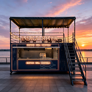 Café Moderne avec Service Drive-Through, Équipement Commercial, Café Conteneur - Product Image 2