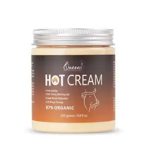 Wholesale hot cream slimming fat burn slimming women slimming abdomen burning sweat gel anti cellulite body Slimming Cream