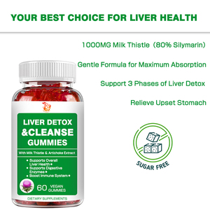 Gummies Détoxifiantes pour le Foie OEM avec Chardon-Marie : Soutien de l'Endurance, Santé Hépatique Globale et Renforcement du Système Immunitaire - Product Image 5