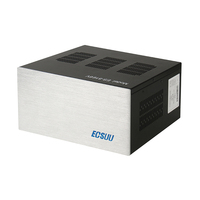 Boîtier industriel robuste ECSUU, Realtek Dual Gigabit LAN intégré, audio HD, 3 emplacements de stockage SATA extensibles, LGA1150 IPC en stock