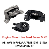 Ensemble de 3 supports moteur complets pour Focus MK2 MK3 2005-2015 pour S40 (OE AV616F012AA/7M517M121NA/3M516P082AF) Premium NR