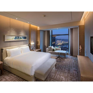 आधुनिक हिल्टन होटल फर्नीचर अनुकूलित 4 स्टार होटल फर्नीचर अपार्टमेंट बेडरूम फर्नीचर सेट - Product Image 3