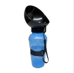 Wholesale Dog out portable water bottle pet dog products accompanying cup drinking water cup manufacturer