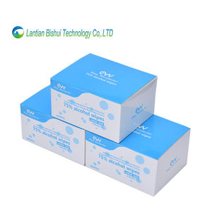 ผ้าเช็ดทำความสะอาดแอลกอฮอล์ <span class=keywords><strong>75</strong></span>% สินค้าขายดี แผ่นแอลกอฮอล์ทางการแพทย์แบบใช้แล้วทิ้ง - Product Image 4