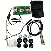 Sistem Pickup Gitar Akustik Aktif B-BAND dengan Preamp EQ 3-Band, Kit Pickup Gitar Lengkap untuk Gitar Akustik Senar Baja