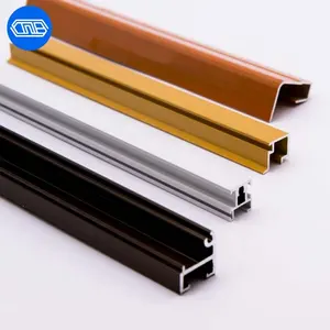 aluminium profile for wardrobe glass door white wood silver color door aluminum profile to make doors and windows aluminium