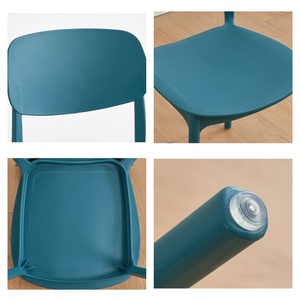 <span class=keywords><strong>Chaise</strong></span> <span class=keywords><strong>de</strong></span> salle à manger moderne et simpliste en plastique avec dossier épaissi pour usage domestique et hôtelier – <span class=keywords><strong>Chaise</strong></span> économique grande taille pour adultes et stands <span class=keywords><strong>de</strong></span> restauration - Product Image 6