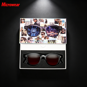 แว่นตาอัจฉริยะรุ่น Hot Smart Glasses Ai 3 พร้อมกล้องวิดีโอ HD 8MP EIS ป้องกันภาพสั่นไหว แปลภาษาแบบเรียลไทม์พร้อมกัน ผู้ช่วย AI ระบบจดจำภาพถ่าย - Product Image 4