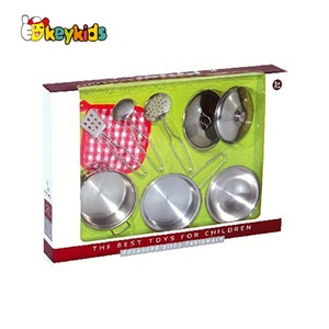 Ensemble de casseroles jouets pour enfants, en acier inoxydable, personnalisable, 11 pièces, M03A018 - Product Image 6