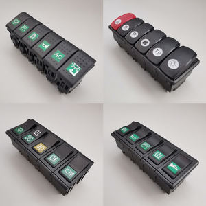 Universal Pelatih Bus Truk Mengangkat Papan Rocker Switch - Product Image 5