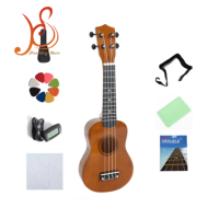 Ukulele Soprano Konser 21 Inch 4 Senar Nilon Leher Maple Hawaii Warna Opsional MOQ 1pc Grosir Alat Musik