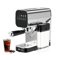 Máquina de Café Espresso Frío Anbolife, Precios de Fábrica al por Mayor, OEM, 20 Bares, Cafetera Eléctrica con Panel Táctil Colorido
