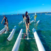 الجملة PVC نفخ الموز البحري عوامات قارب أنبوب العائمة دراجة مائية