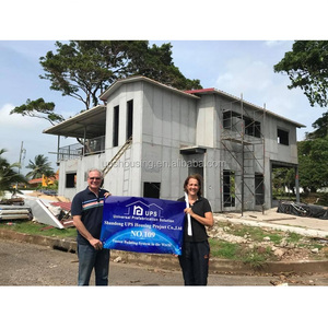 2025 New Tech phong cách Châu Âu prefab Nhà Phong Cách Châu Âu bê tông đúc sẵn Tấm bánh sandwich xây dựng - Product Image 1