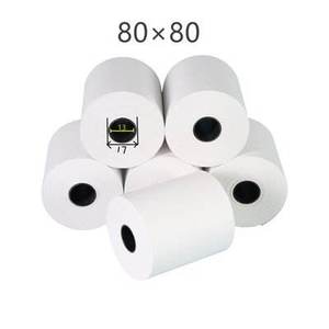 Rollo de Papel Térmico de Alta Calidad de 80 mm, Papel Térmico de 57 mm para Impresora de Caja Registradora, Papel para Recibos de Cajero Automático, 57x50 mm - Product Image 2