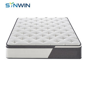 Colchón de Muelles Individual/Queen Size con Tejido Transpirable, Diseño Euro Top y Espuma Confortable - Product Image 4