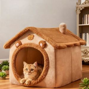 Pet <b>House</b> Luxury Modern Detachable Foldable Cat Sofa <b>Bed</b> Washable Eco-Friendly Durable for Small Pets Indoor/Outdoor Use - Product Image 3