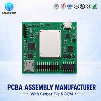 Équipement de sécurité incendie, assemblage de carte de commande d'alarme personnalisée PCBA pour panneaux de détection et systèmes de protection des bâtiments