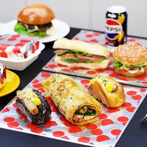 Papel para Hornear de Grado Alimenticio, Ecológico, Resistente a la Grasa, Seguro para Alimentos, para Pizza, Pastel, Hamburguesa, Sándwich, Empaque, Barbacoa al Aire Libre y Almuerzo - Product Image 6